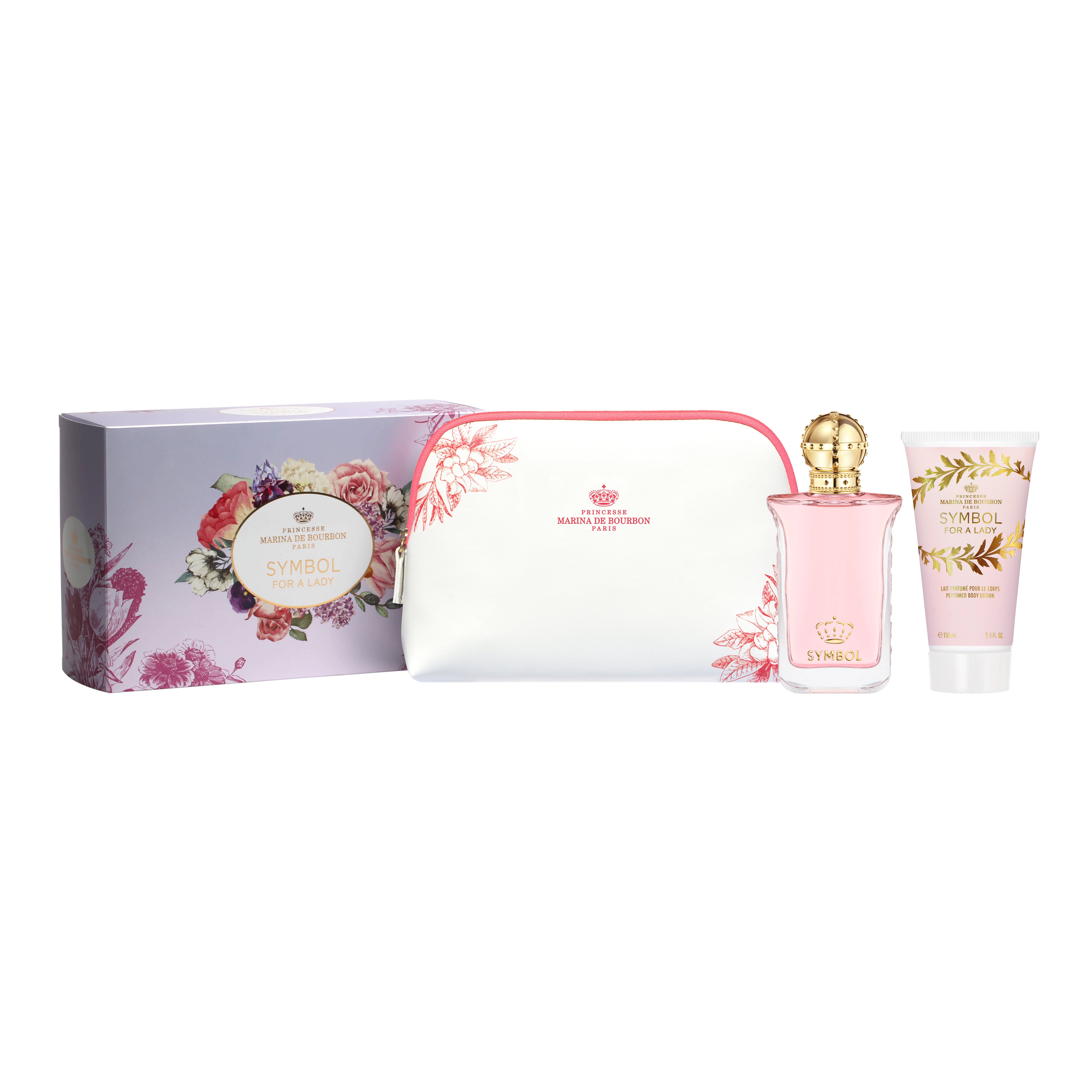 CRISTAL ROYAL 50ml Gift Set - A pouch and the perfumed body lotion offered